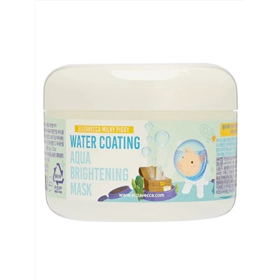 Elizavecca Увлажняющая маска для сияния кожи / Milky Piggy Water Coating Aqua Brightening Mask, 100 мл 14880