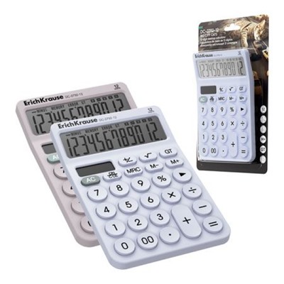 Калькулятор 12 разрядов 154х115 мм DC-2792-12 Big City Cats 62751 ассорти ErichKrause
