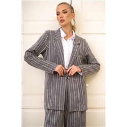 Пиджак Грей (серый/полоска)
