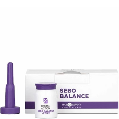 Hair Company Лосьон, регулирующий работу сальных желез Sebo Balance Lotion DOUBLE ACTION 10х10мл