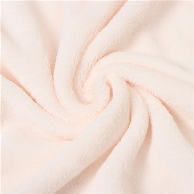 Плед «Этель», 180×200 см, корал-флис 220 г/м², молочный