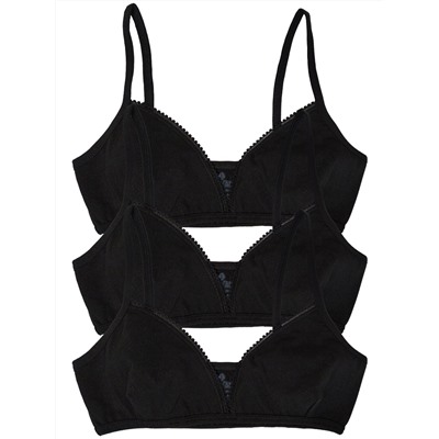 4486-02 Топ для девочки черный (BAYKAR)