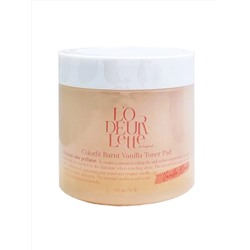 LODEURLETTE Тонер-пэды для сухой и лишенной эластичности кожи лица / In England Colorfit Burnt Vanilla, 150 мл 25308