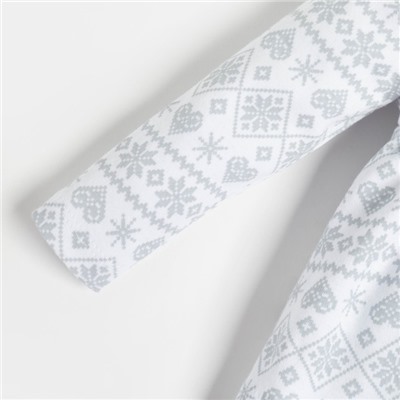 Боди - платье детское «Крошка Я. Первый НГ», рост 68-74 см, белое