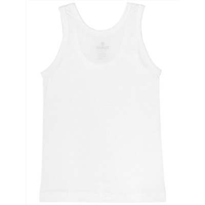 2200-01 Майка для мальчиков белая (BAYKAR)