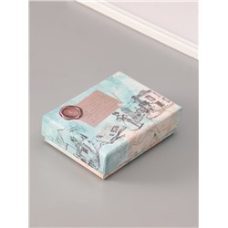 Подарочный набор для сургучной печати «Компас», печать, ручка, сургуч, 12.5×10×3.6 см