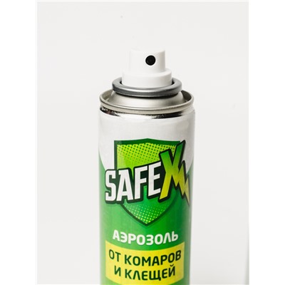 Аэрозоль Репеллент SAFEX, от клещей и комаров, для всей семьи, 100 мл