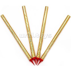 Свеча Фонтан для торта, Золото, 25 см, 4 шт.