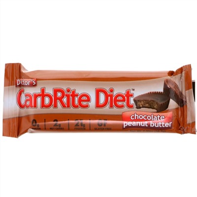 Universal Nutrition, Doctor's CarbRite Diet Bars, Chocolate Peanut Butter, 12 Bars, 2.00 oz (56.7 g) Each
