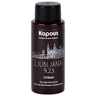 Kapous Полуперманентный жидкий краситель для волос «Urban» LC 9.23 Любляна 60 мл