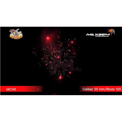 Фейерверк MC141 Радостная картина / Moving Painter (0,8" х 120)