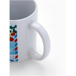 Кружка новогодняя керамическая «Исполнения желаний», лошадь, 320 мл