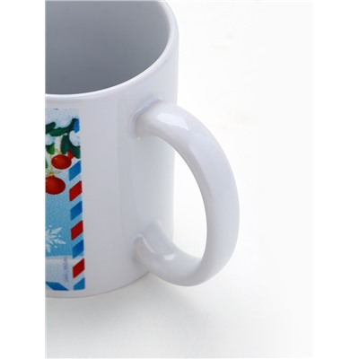 Кружка новогодняя керамическая «Исполнения желаний», лошадь, 320 мл