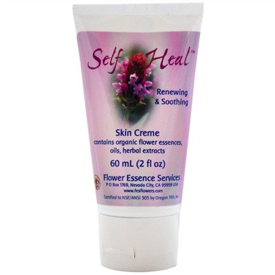 Flower Essence Services, Крем для заживления кожи, 2 ж. унции (60мл)