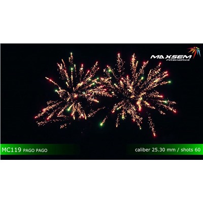 Фейерверк МС119 Happy Year (1", 1,2" х 60)