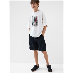 Комплект трикотажный для мальчиков: фуфайка (футболка), шорты