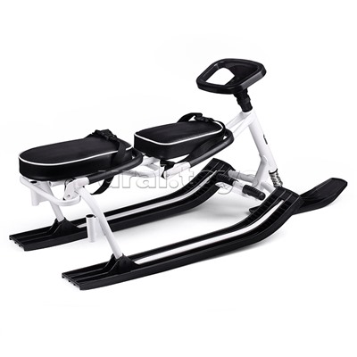 Игрушка Снегокат детский 505 "TWINS BABY PUSH" для двоих (Белый)