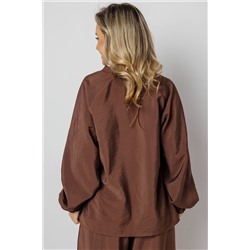 Блузка женская  4484/01/Коричневый
