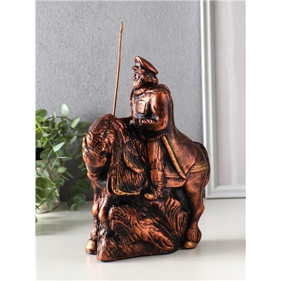 Фигура гипс «Казак на коне с пикой», 25×19×11 см