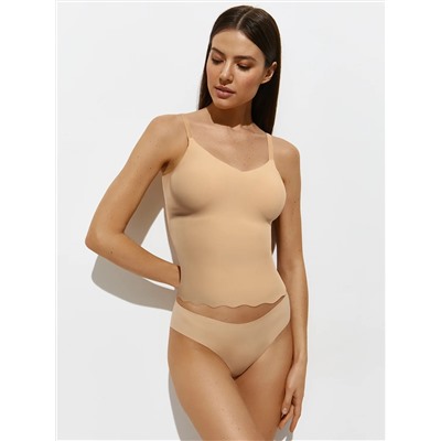 Omsa Топ 2. OmD 1211B Invisible Майка "Топ" женская (топ на тонких бретелях с вкладышами), PA