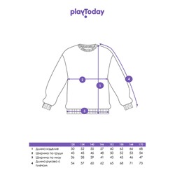 Толстовка трикотажная для девочек