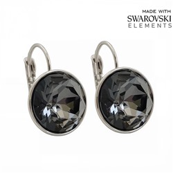 Серьги с кристаллами Swarovski