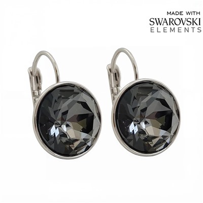 Серьги с кристаллами Swarovski