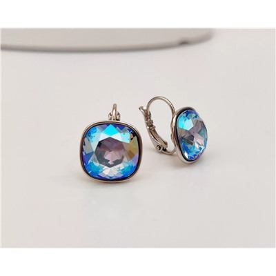 Серьги с кристаллами Swarovski