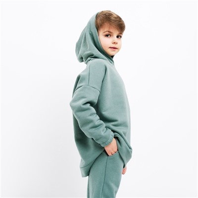 Костюм детский (худи, брюки) MINAKU, хаки, рост 110 см