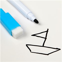 Игровой набор лабиринт «Сказочный остров», маркерная доска, 2×36×27.5 см