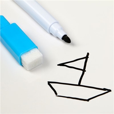 Игровой набор лабиринт «Сказочный остров», маркерная доска, 2×36×27.5 см