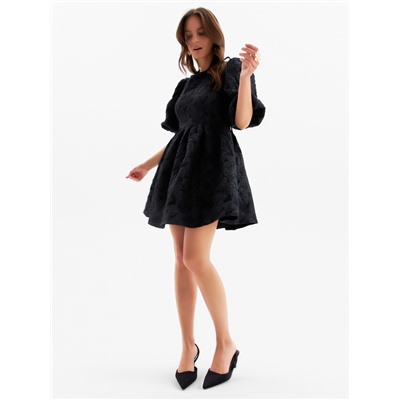 Платье с вырезом на спине мини женское MIST, размер L, чёрное