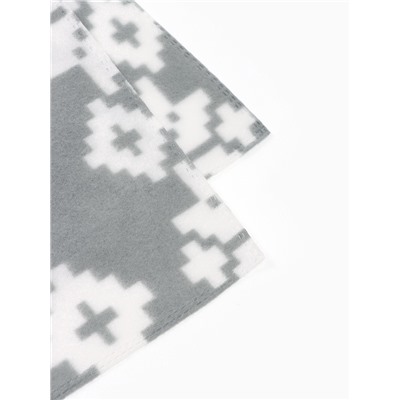 Плед флисовый новогодний «Экономь и Я. Зимние узоры», 150×130 см