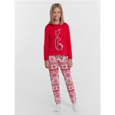 КОМПЛЕКТ ДЛЯ ДЕВОЧЕК (ДЖЕМПЕР, БРЮКИ) 567740