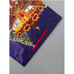 Пакет подарочный новогодний ламинированный, «Новогодний парк», 26×12×32 см