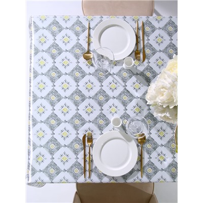 Скатерть «Доляна» Gray diamonds, 145×110 см