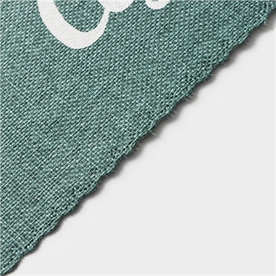 Салфетки сервировочные на стол Доляна Coffee, 4 шт., 44×29 см, бирюзовые