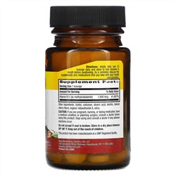 Country Life, Метил B12, со вкусом вишни, 1000 мкг, 60 пастилок