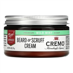 Cremo, Beard & Scruff Cream, Wild Mint,  4 oz (113 g)