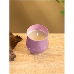 УЦЕНКА Свеча вотивная в металлической баночке, 100 г, лаванда, лимон