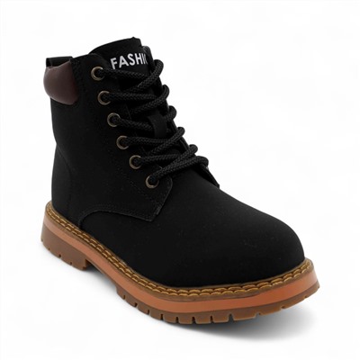 Ботинки зимние на меху ВМ3412-1С черные