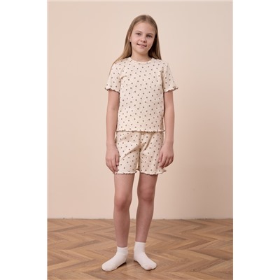 Пижама футболка и шорты М226007мк