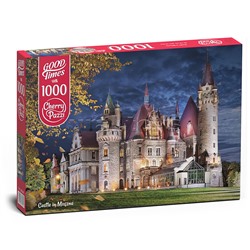 Пазл 1000 "Замок в Мошне, Польша"