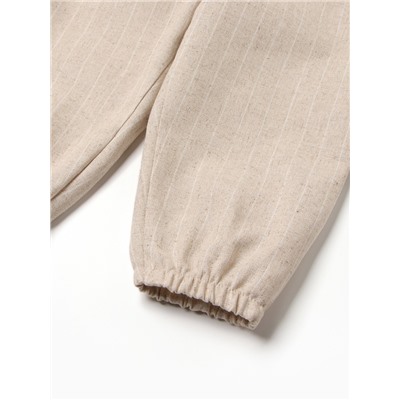 Брюки детские MINAKU, бежевые, рост 68-74 см