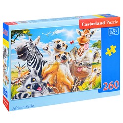 Пазлы 260 "Африканское селфи"