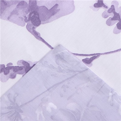 Постельное бельё 1.5-спальное LoveLife «Лавандовое поле», сатин