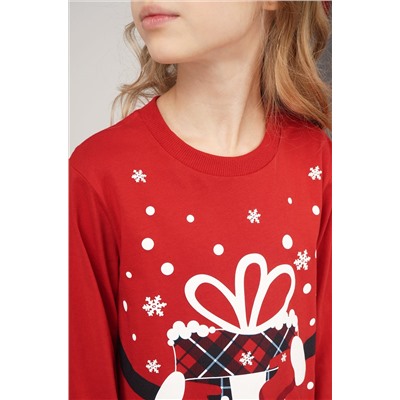 Детская новогодняя пижама Happyfox