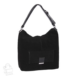 Сумка женская кожаная 99505AA black Velina Fabbiano-Safenta