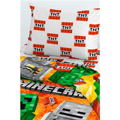 КПБ 1.5 поплин "Juno" рис.16576-1/16577-1 Крипер и Скелет