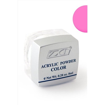 ZO Акриловая пудра для дизайна ногтей PC-05, ярко-розовый, 8 г KRISTALLER, 1107255